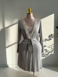 Lace Nightshirt & Robe Set