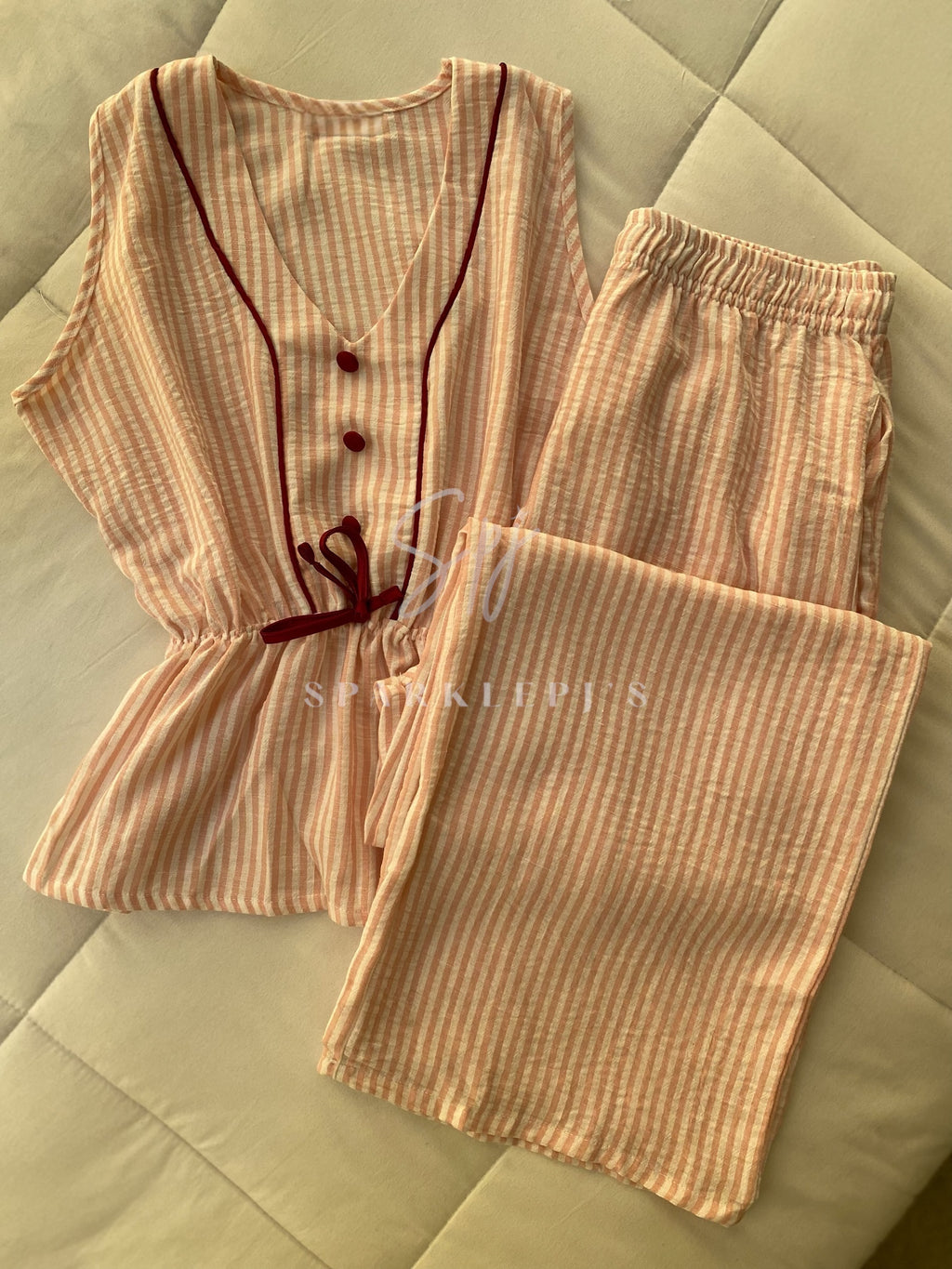 Coastal Stripe Pajama Set
