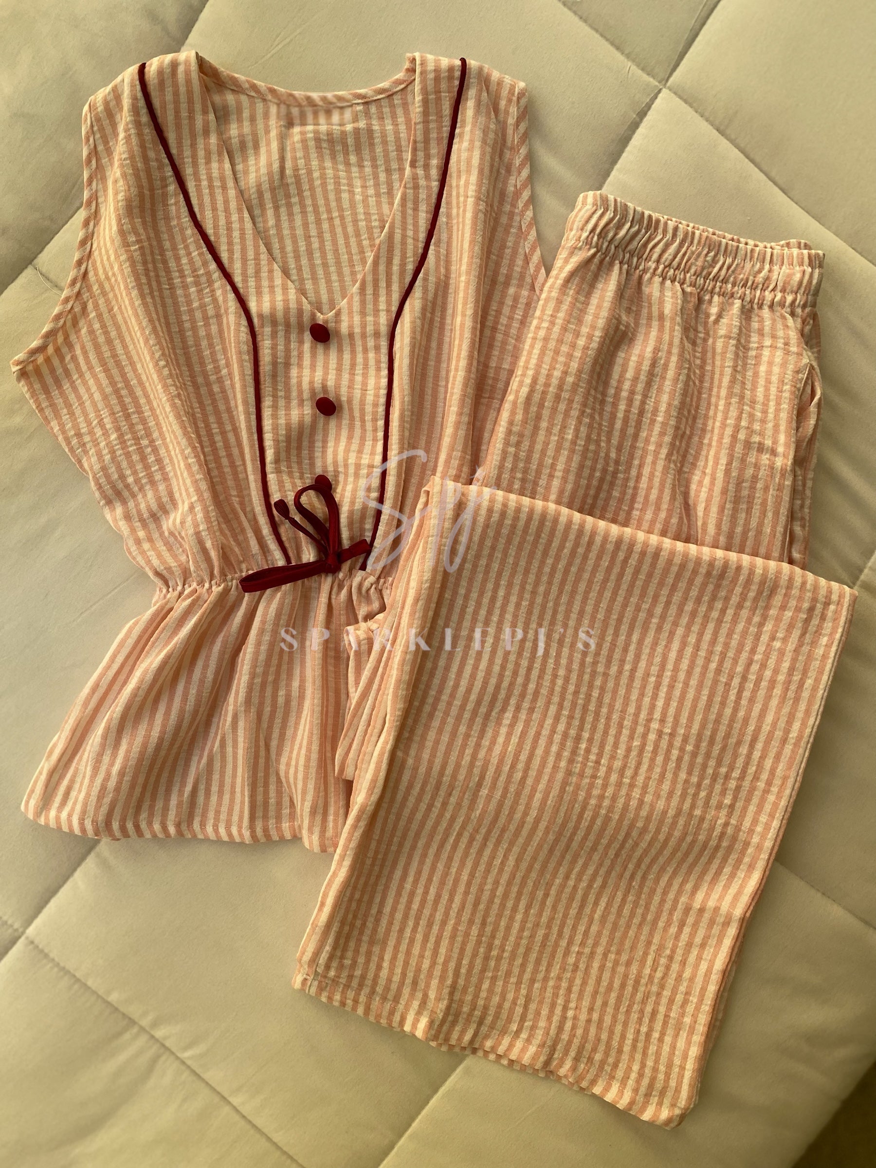 Coastal Stripe Pajama Set