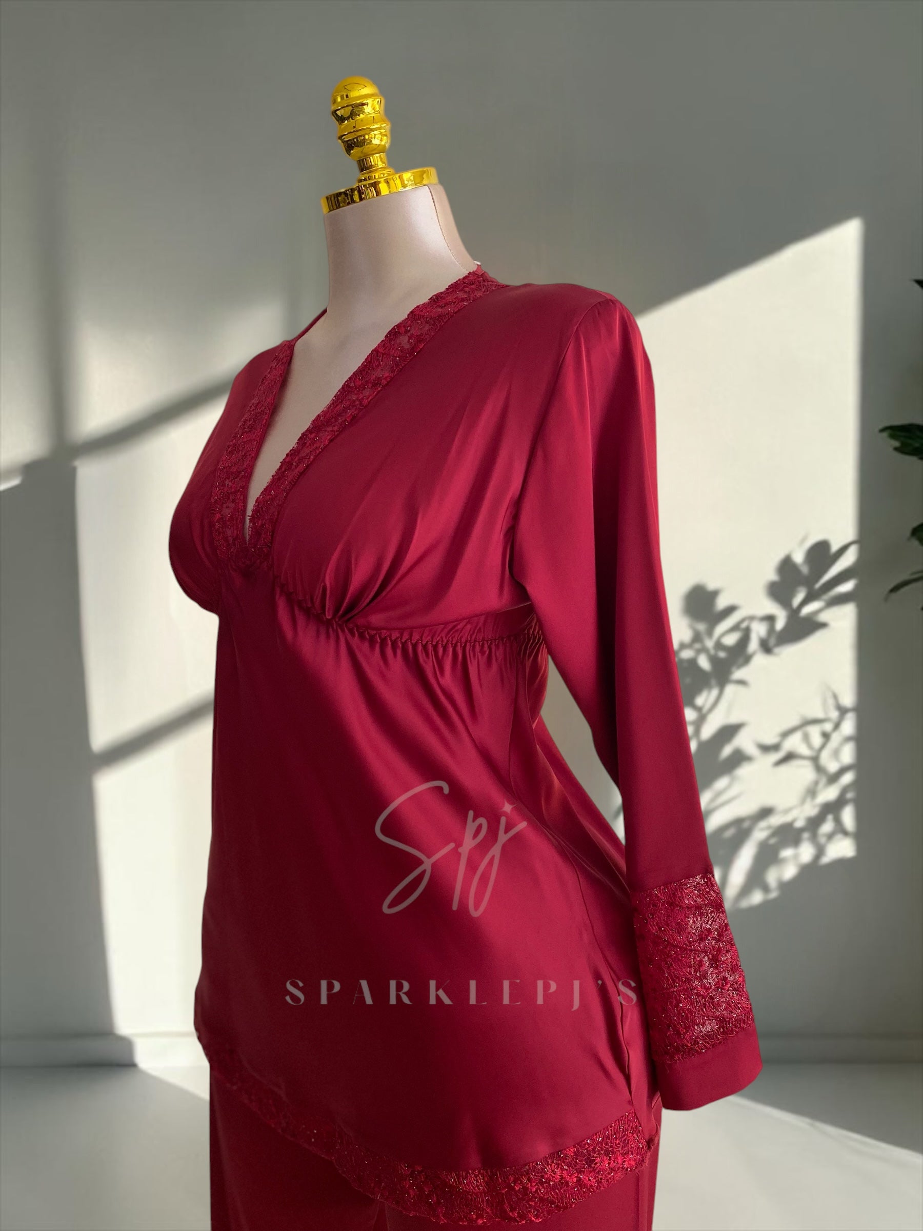Soft Satin Nights Set Sparkle Pj's Soft Satin Nights Set Sparkle Pj's