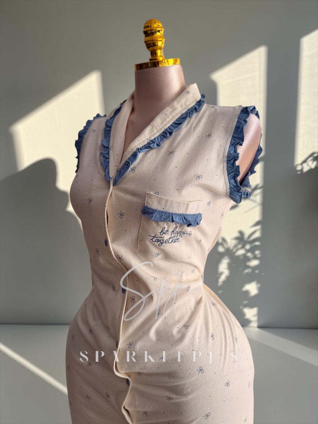 Sweet Button Nightdress