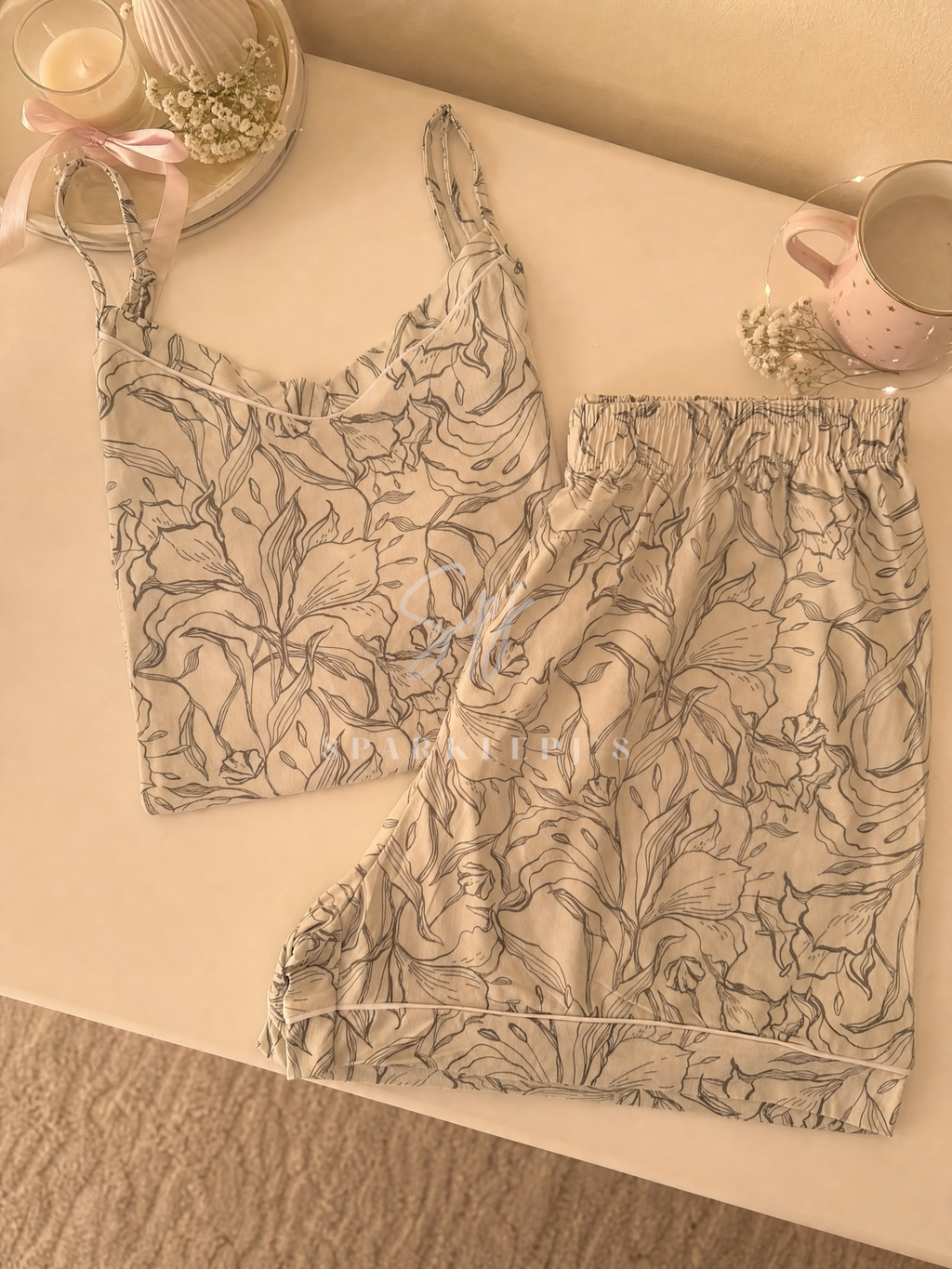 Blossom Breeze Short Set