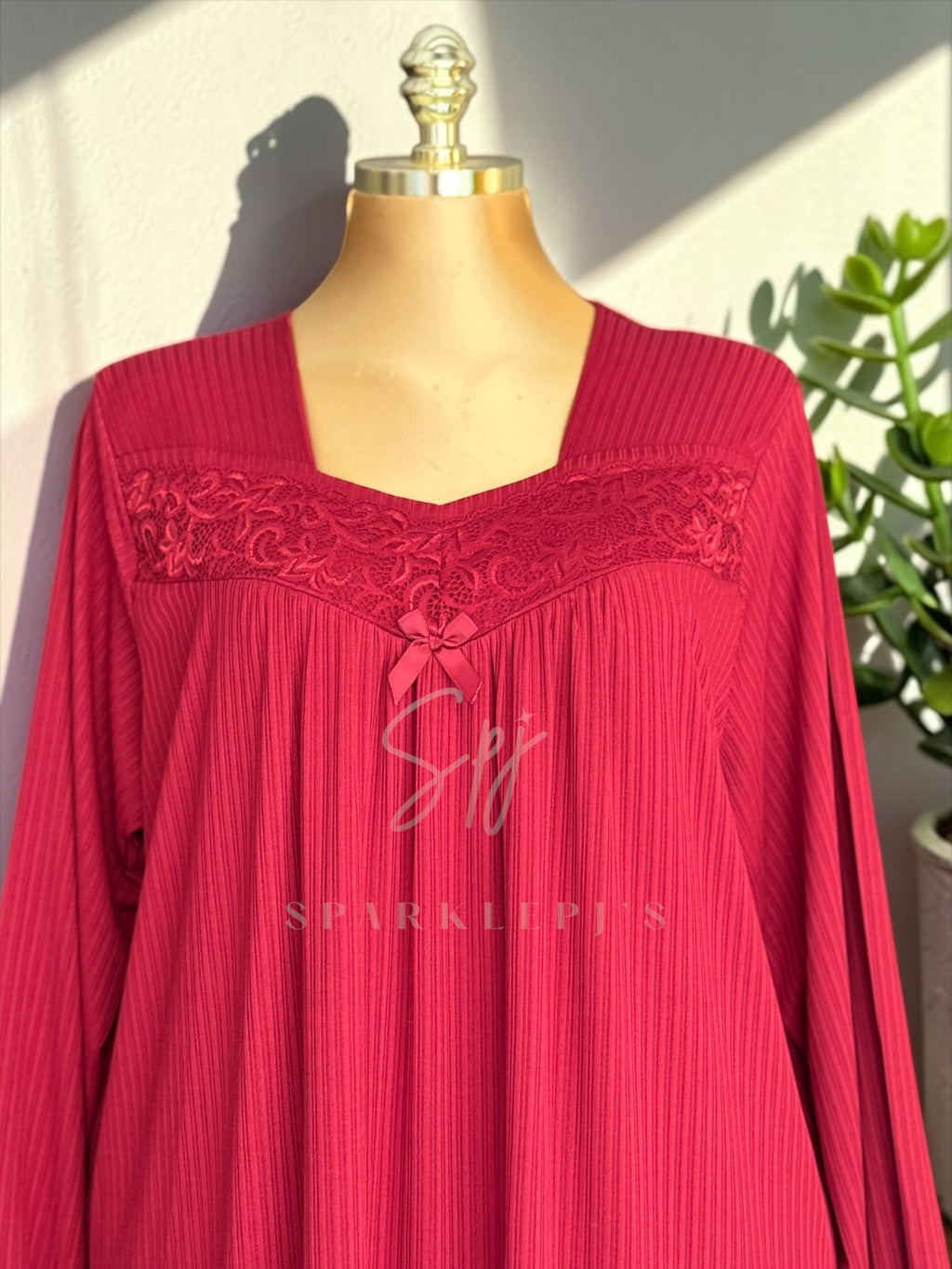 The Graceful Solitude Maxi Gown - Plus Size