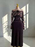 Bloom Off-Shoulder Maxi Dress