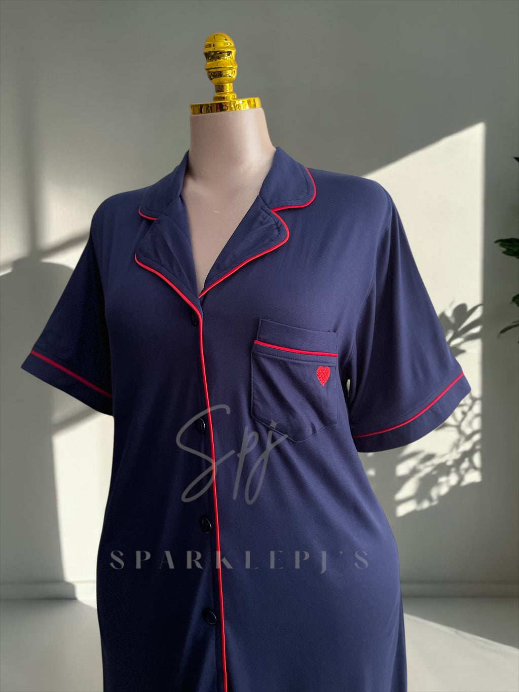 Chic Button Nightdress
