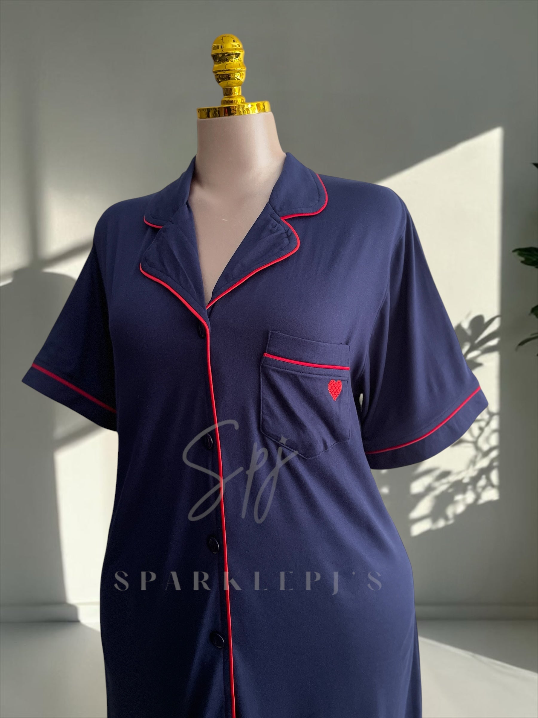 Chic Button Nightdress