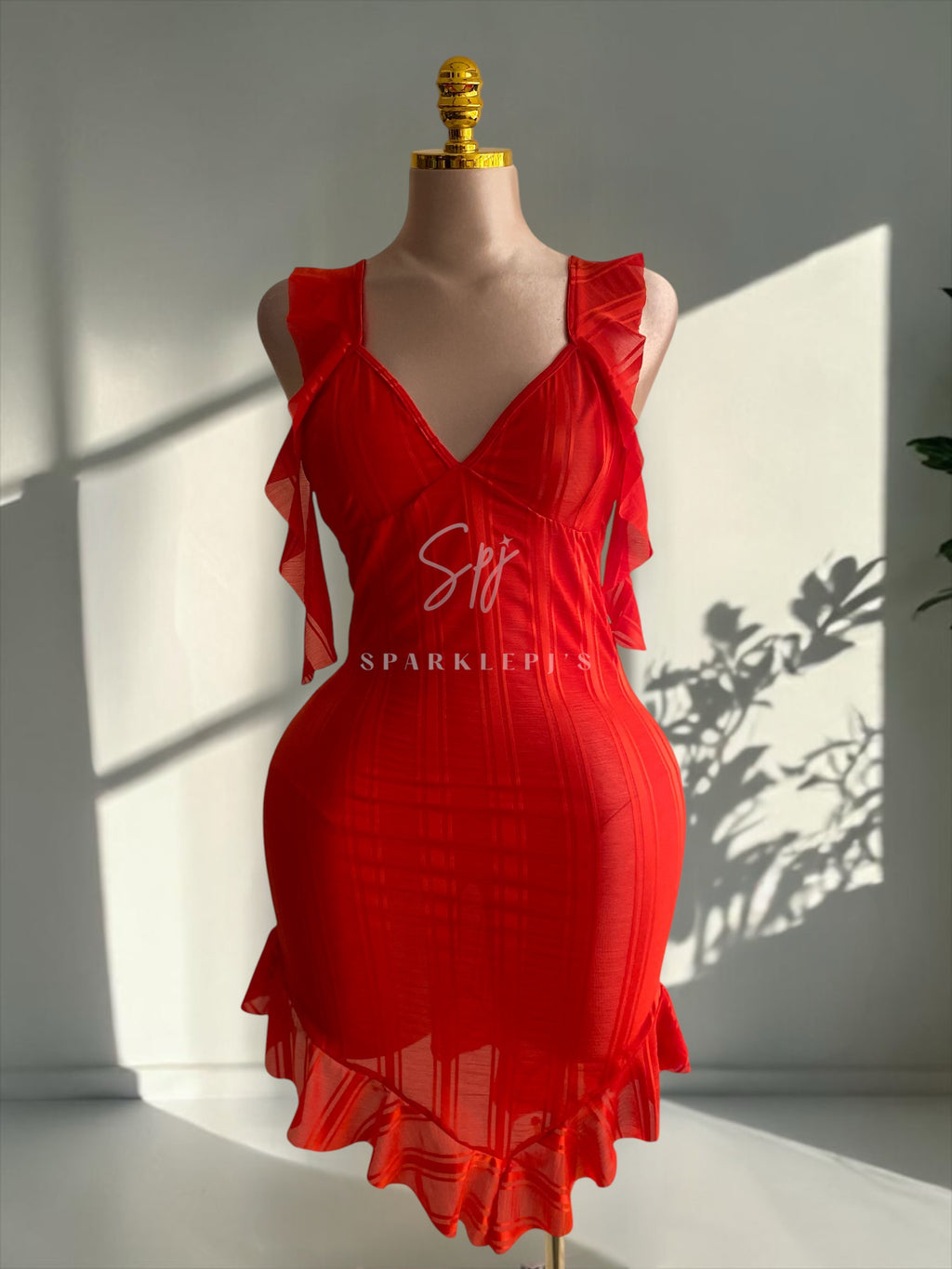 Dreamy Ruffle Slip dress