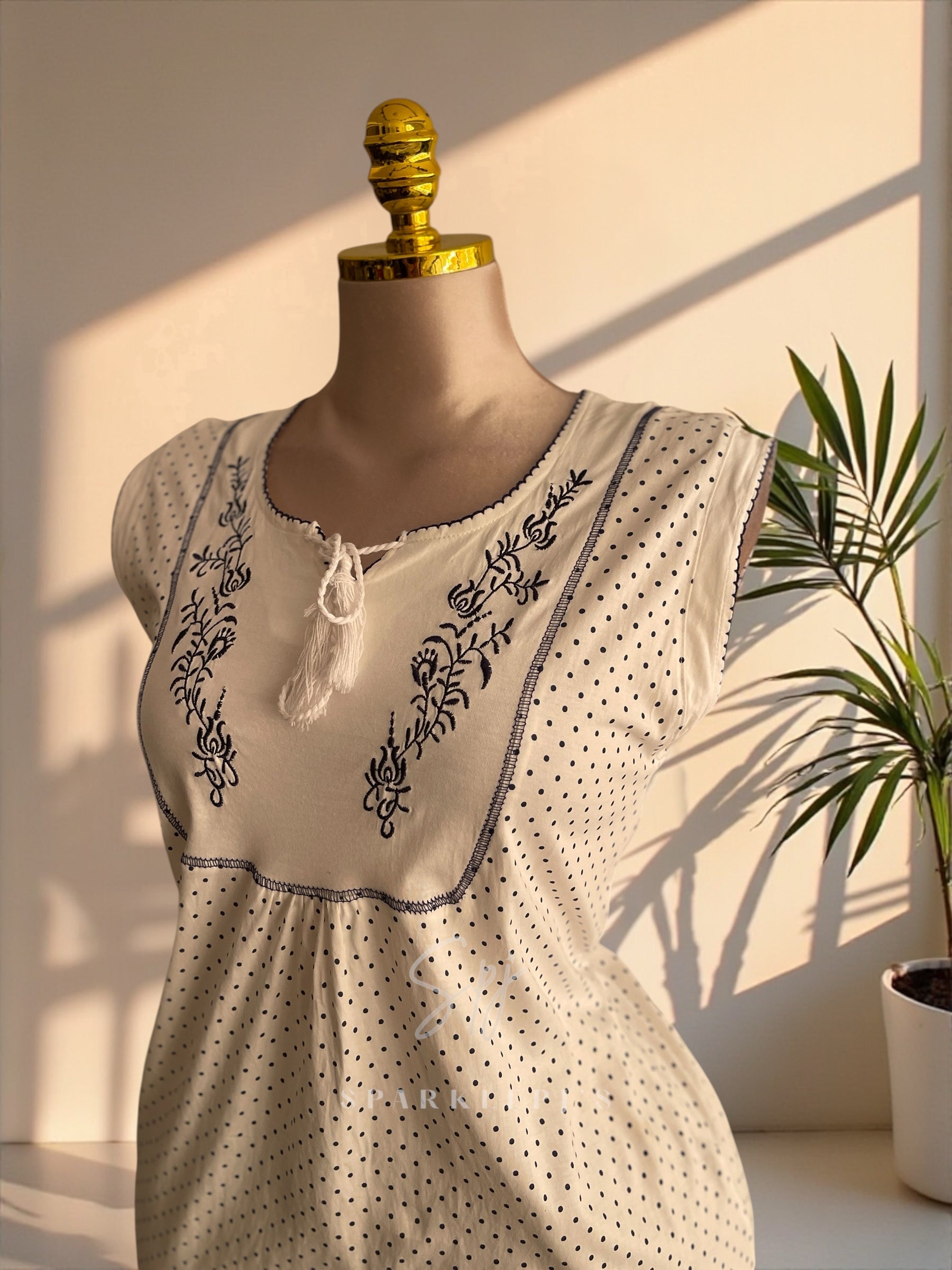 Classic Dot Nightshirt