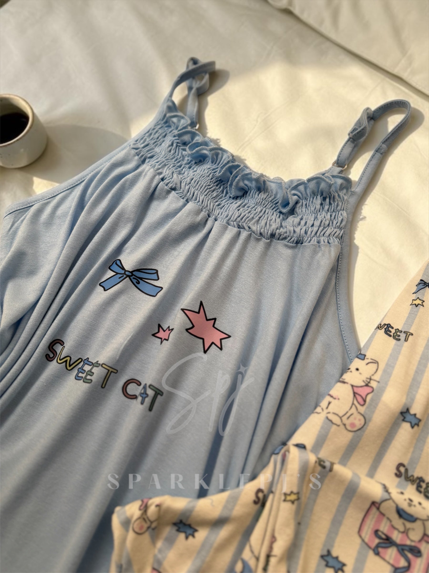 Sweet Cat Pajama Set