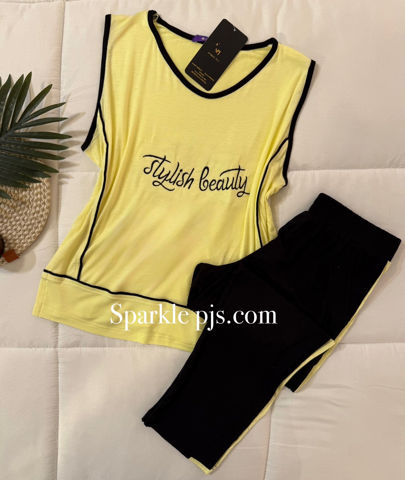 Stylish beauty pajamas