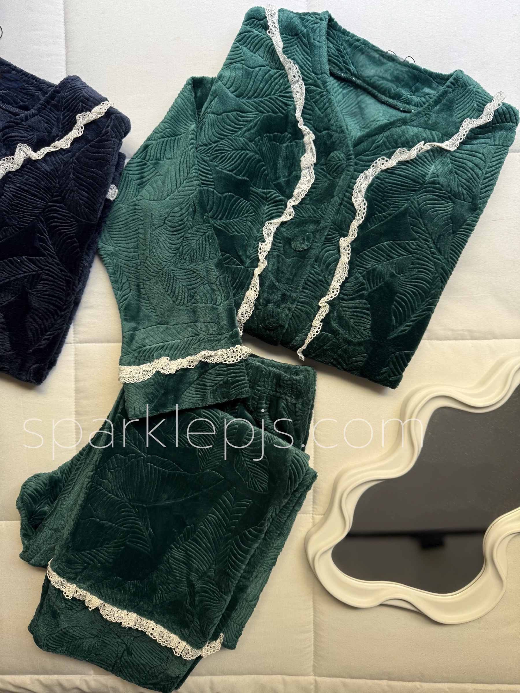 Opulent Ruffle Pajamas