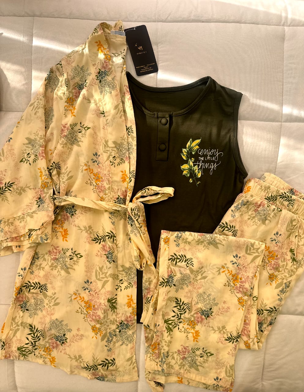 Olive Bloom 3 pieces set