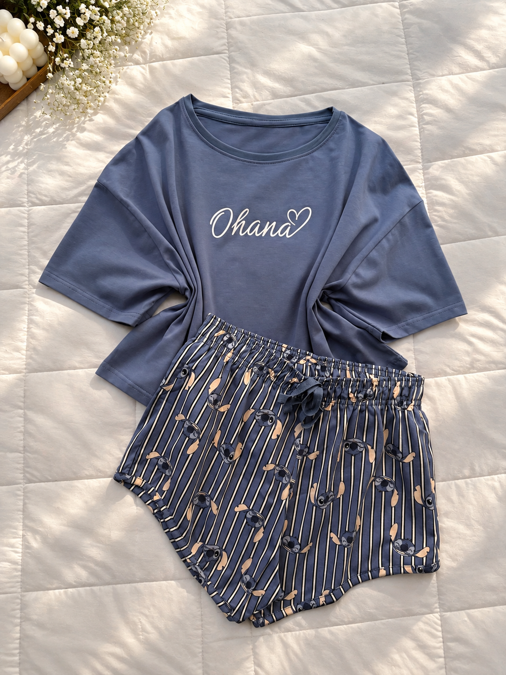 Ohana Lounge Shorts Set