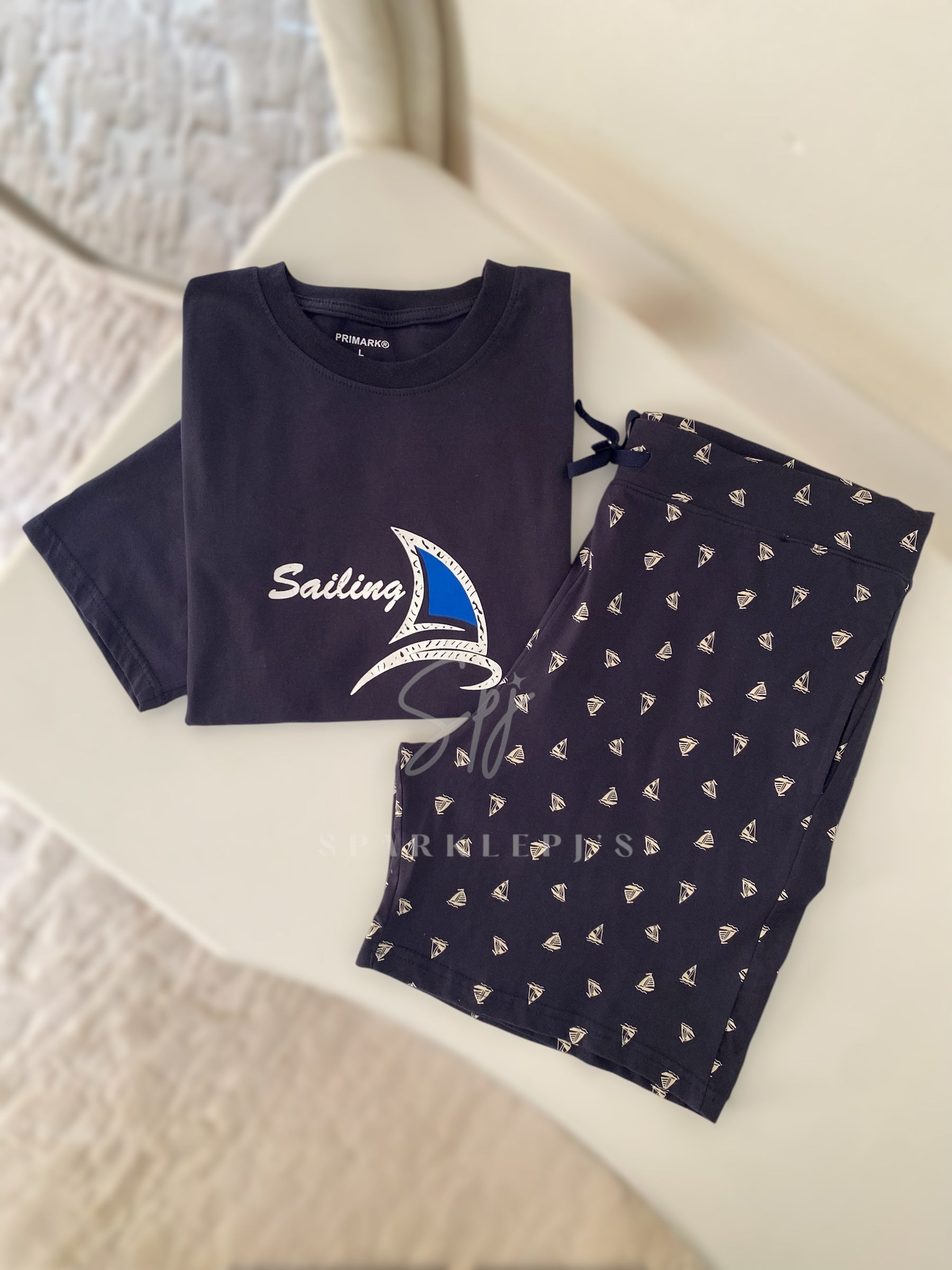 Primak-Sailing Breeze Short Pajama Set (Men)