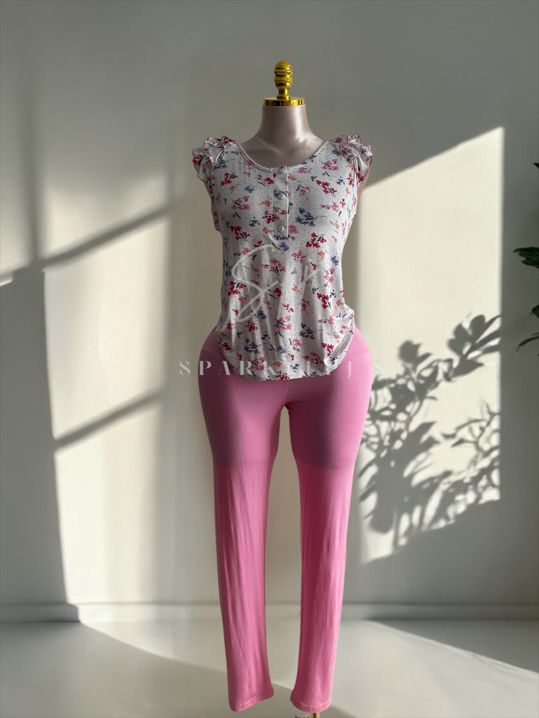 Cute Bloom Pajama Set