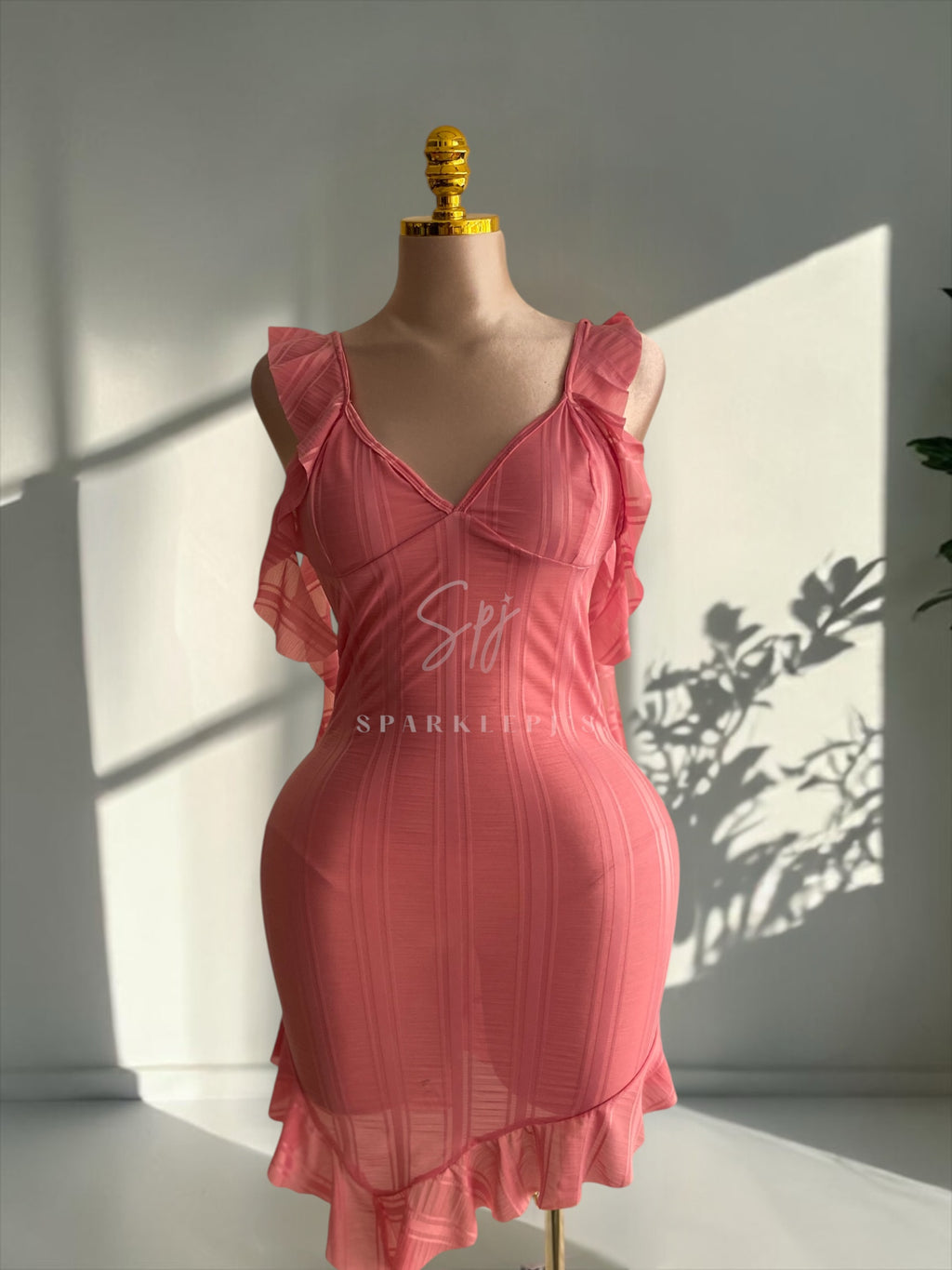 Dreamy Ruffle Slip dress