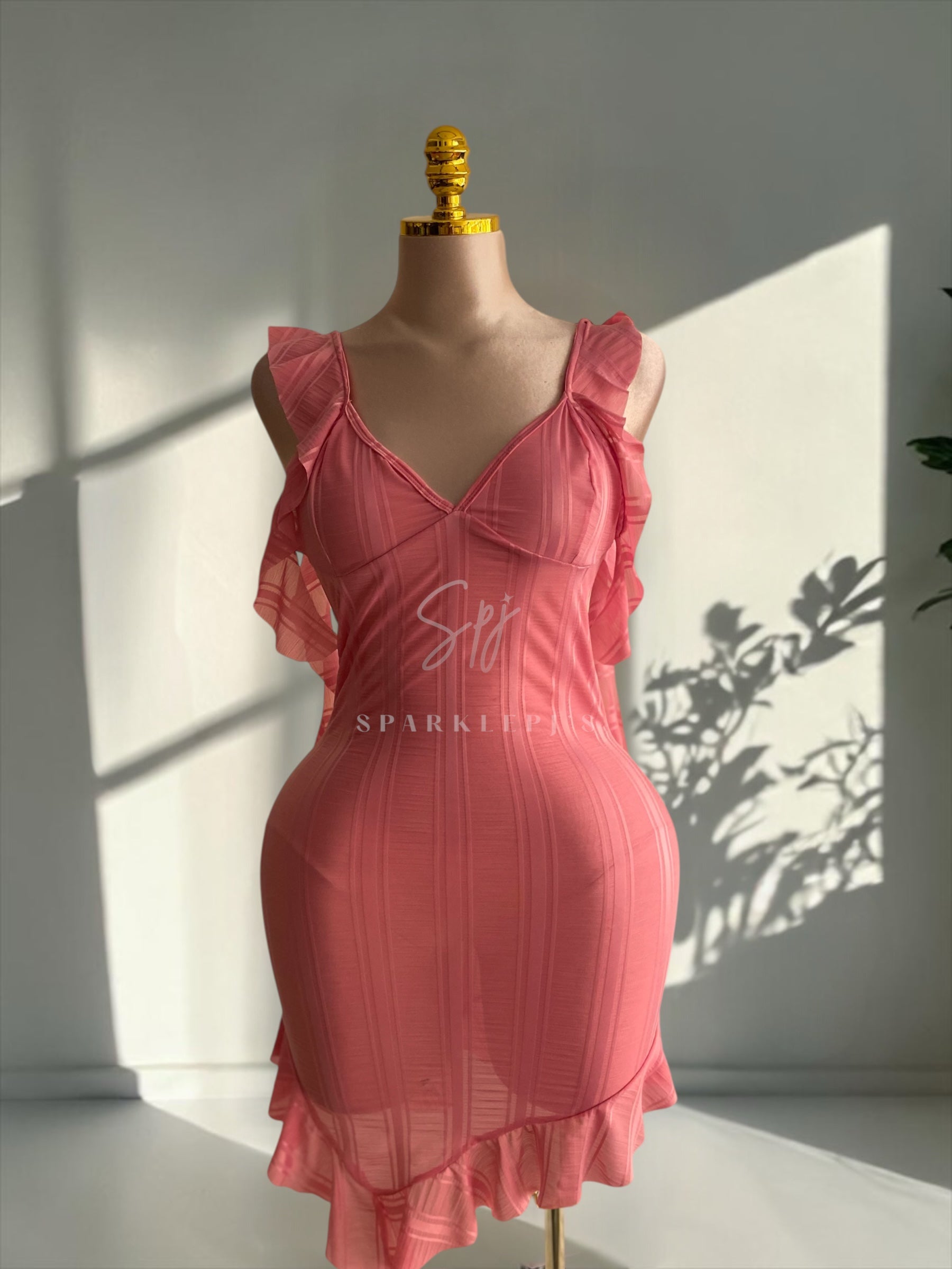 Dreamy Ruffle Slip dress