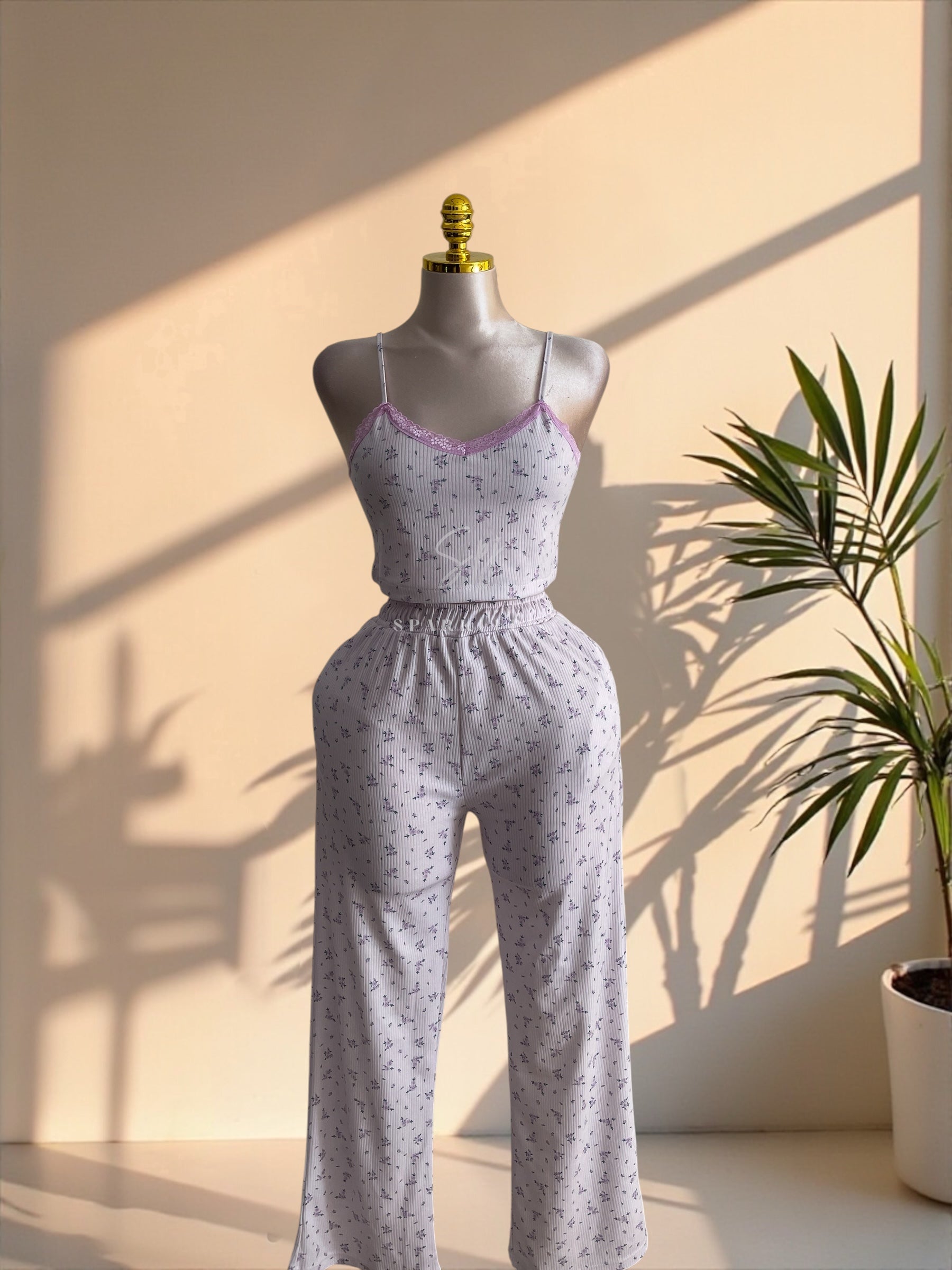 Cozy Bloom 3-Piece Pajama