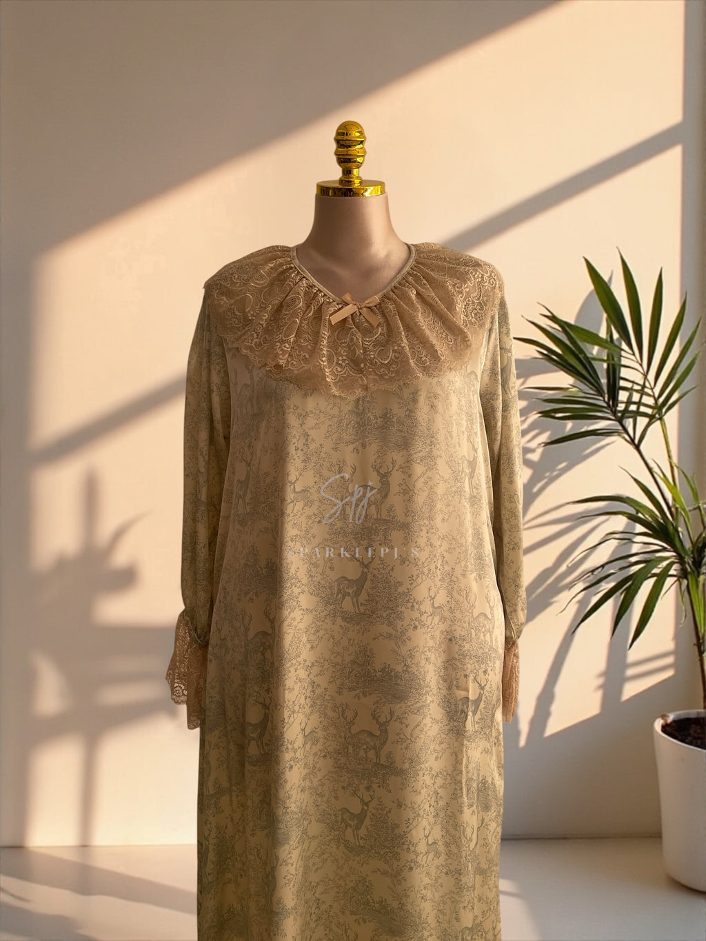 Vintage Lace Nightgown
