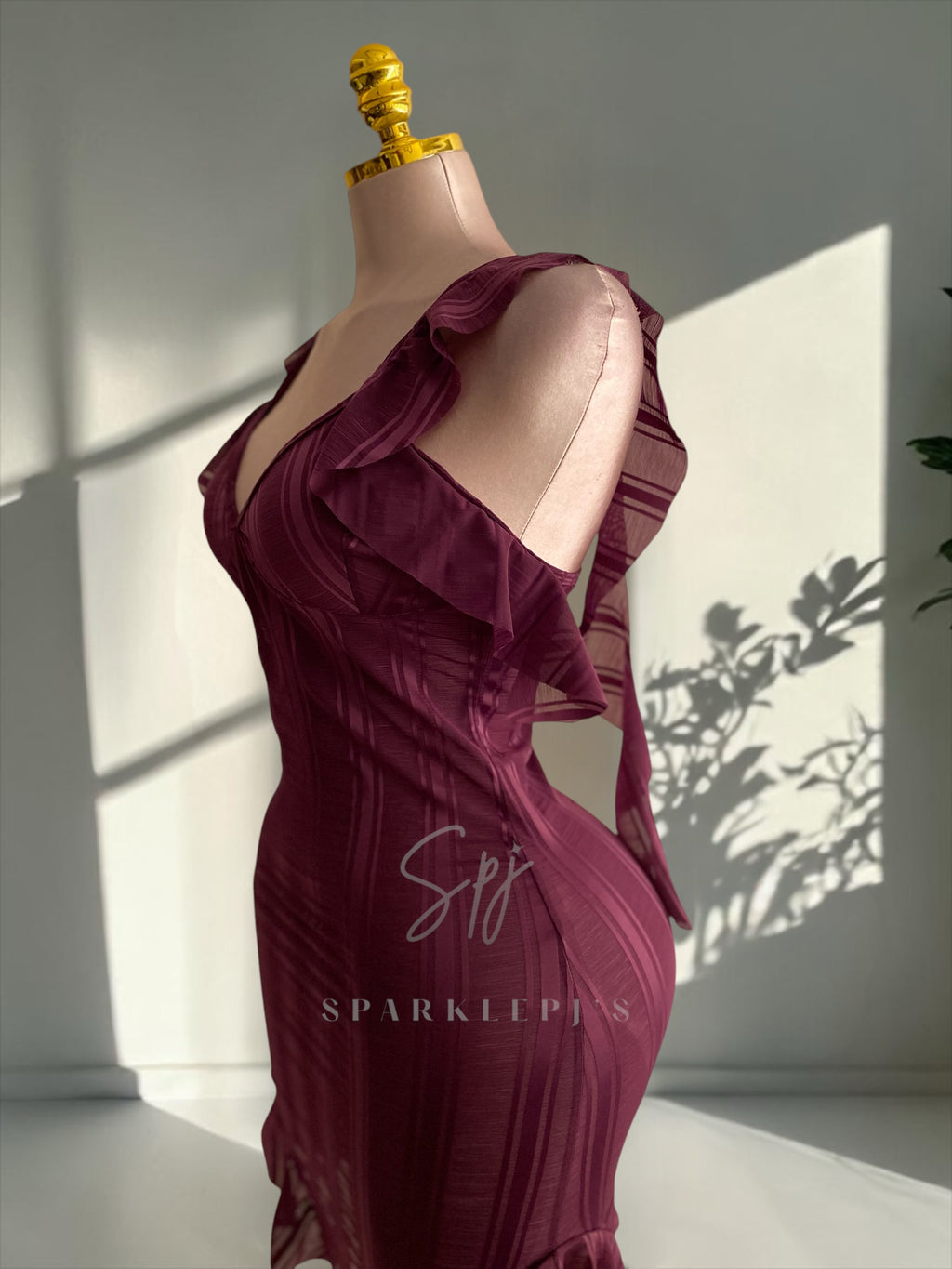 Dreamy Ruffle Slip dress
