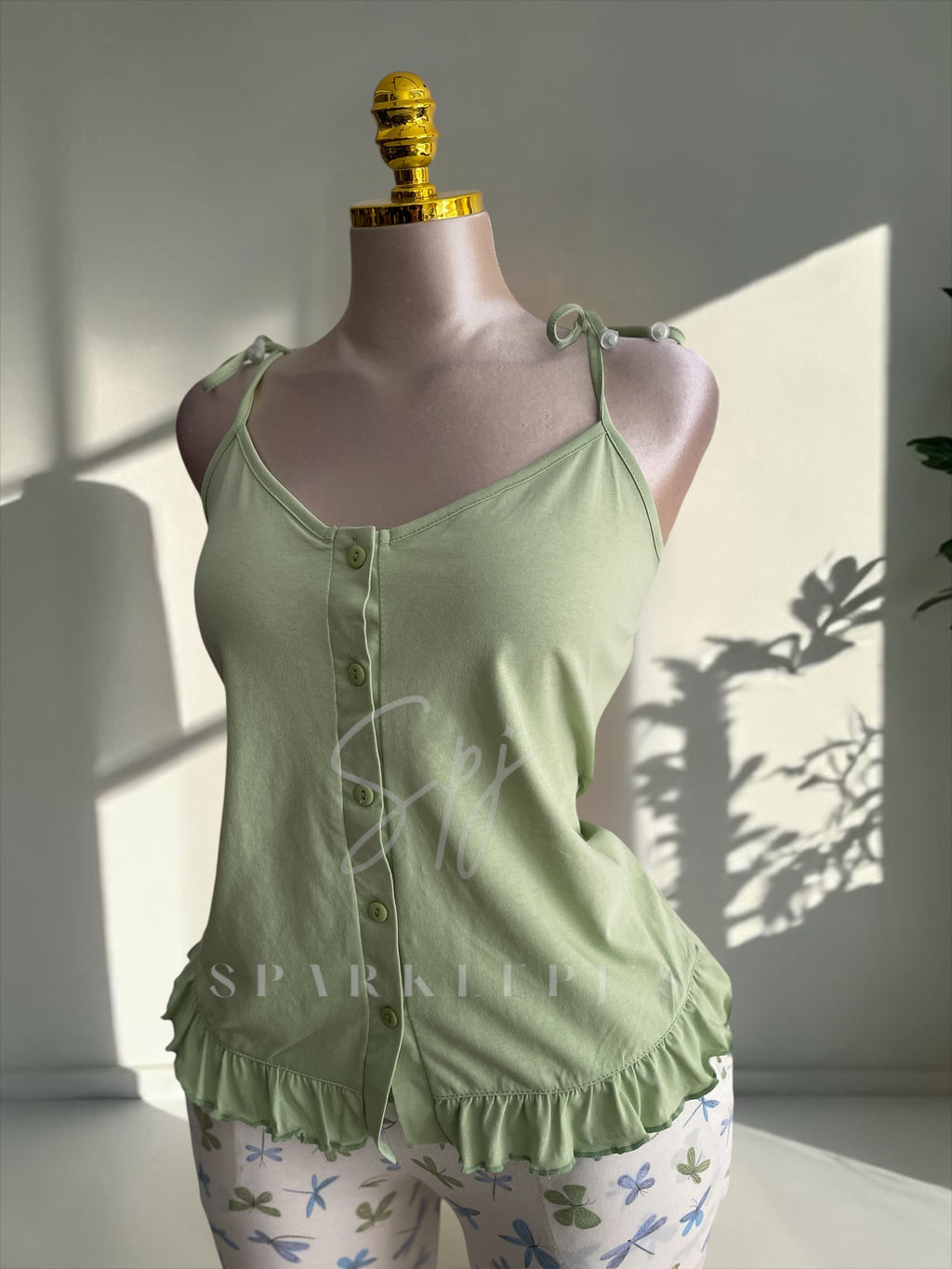 Soft Button Pentacour Pajama Set