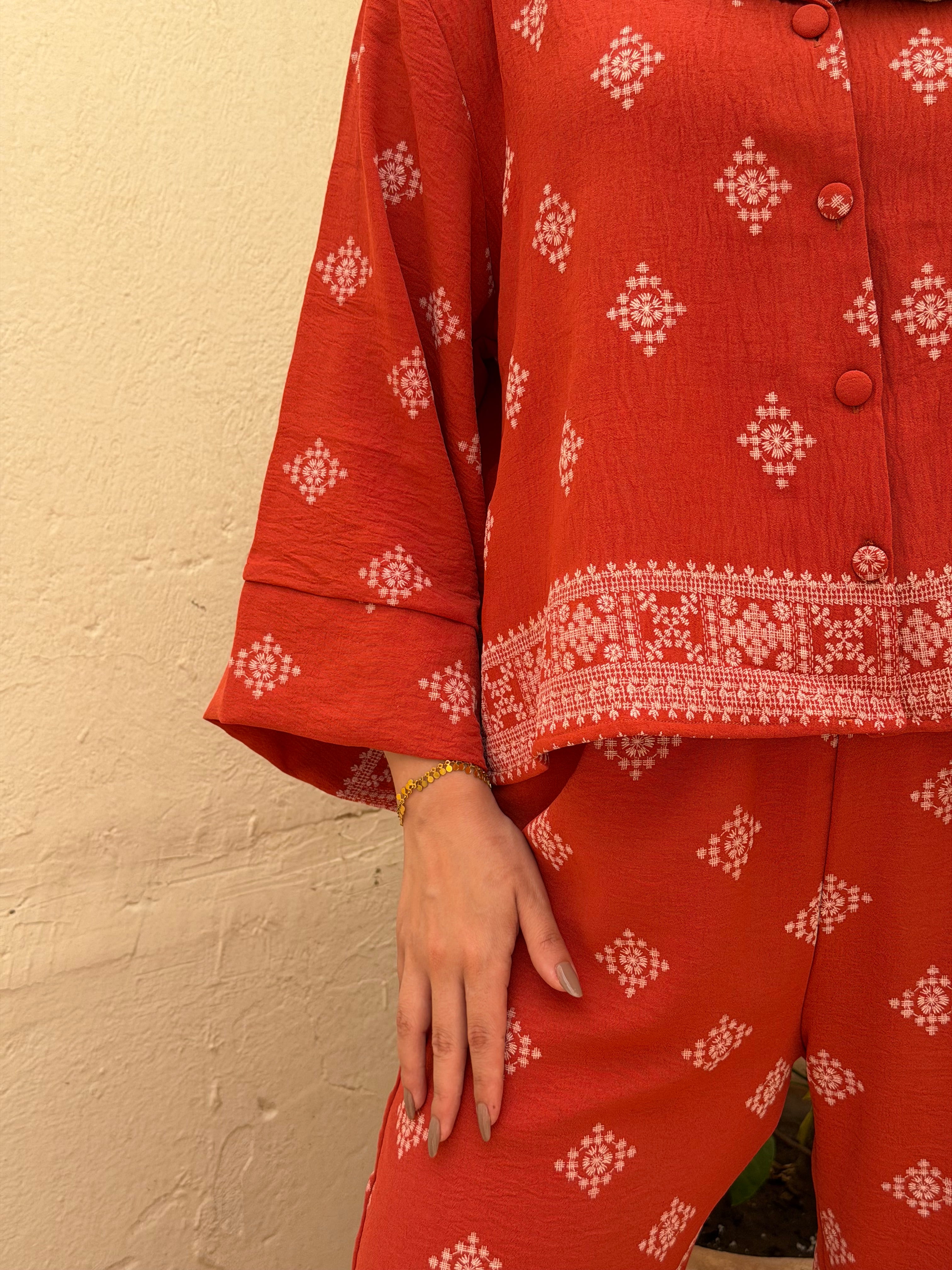 Soft Touch Button Pajama