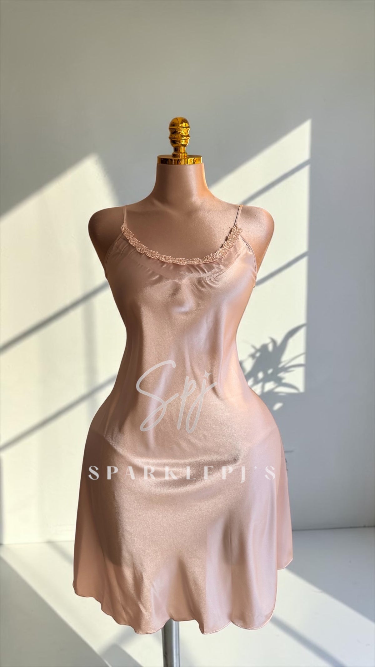 Satin Open Back Nightwear