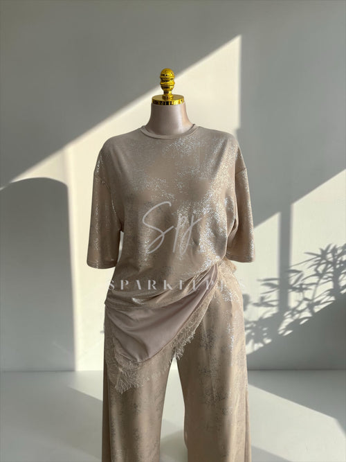 Champagne Glow Pajama Set