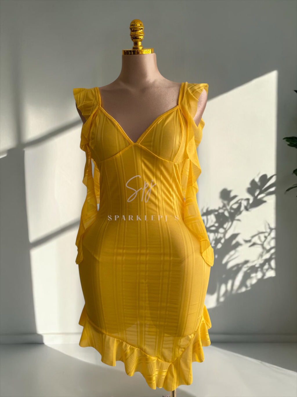 Dreamy Ruffle Slip dress