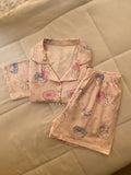 Bunny Hearts Pajama Short Set