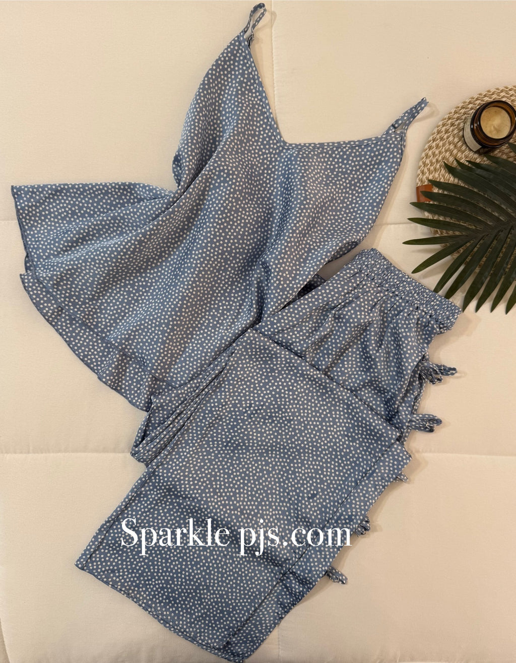 Comfy Polka Satin Pajamas