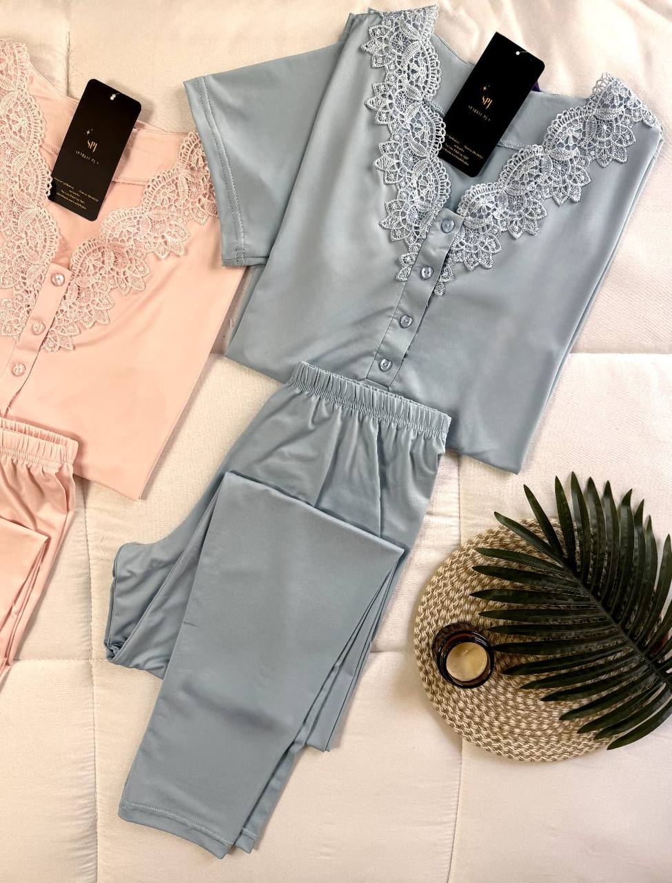 Lace Whisper Pajama Set