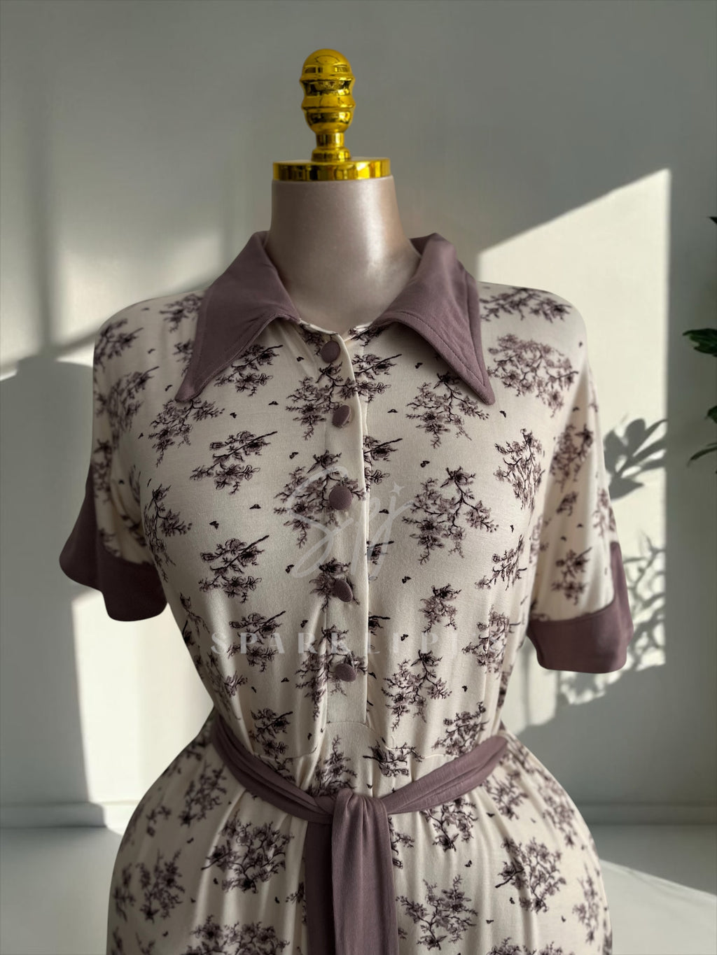 Soft Bloom Short Night Dress