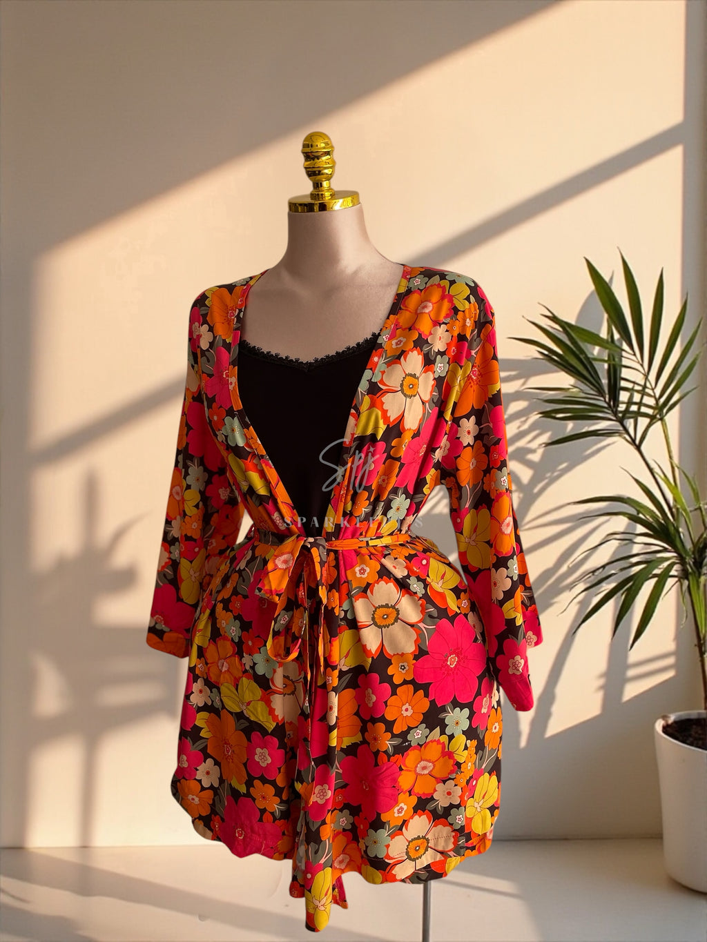 Floral Dreams 3-Piece Pajama Set