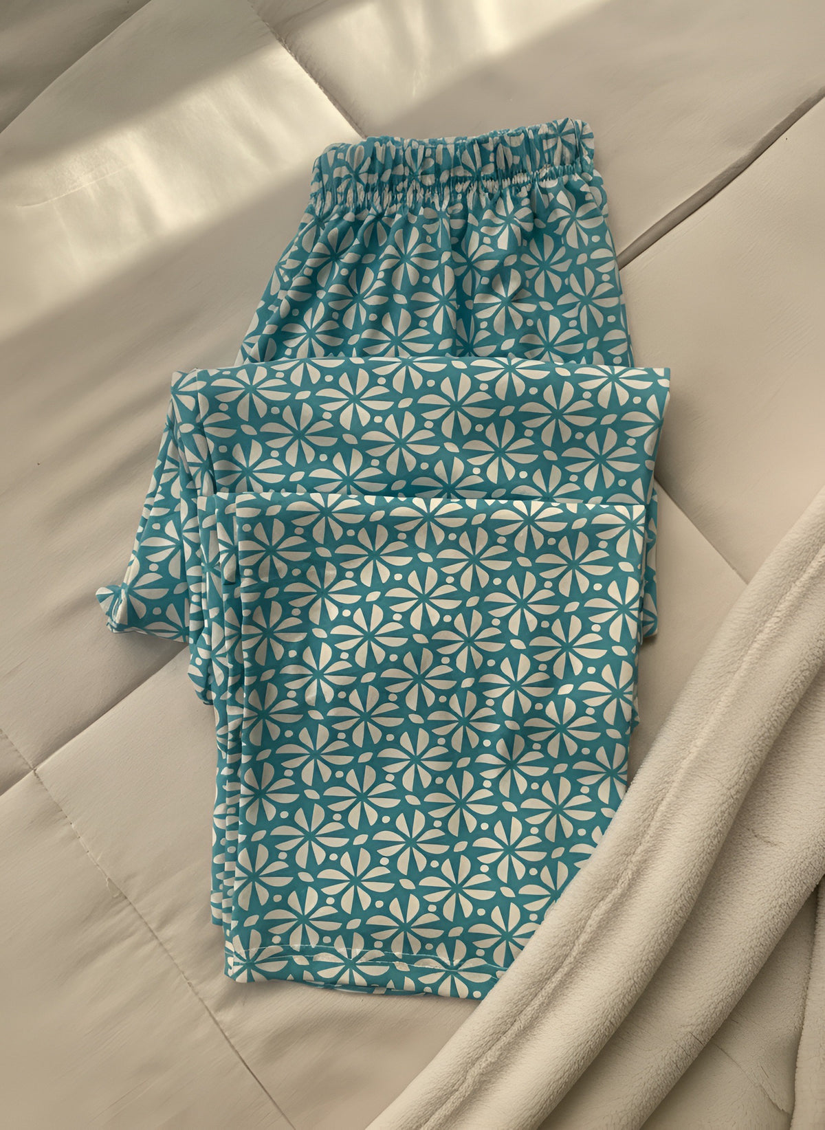 Daisy Pop Cotton Pants