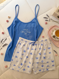 Sweet Ribbon Short Pajama Set
