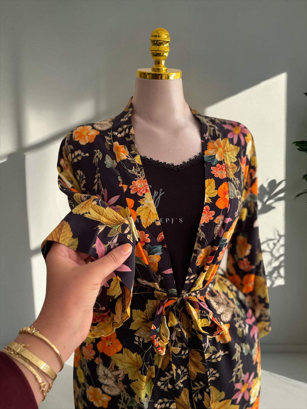 Midnight Floral 3-Piece Lounge Set