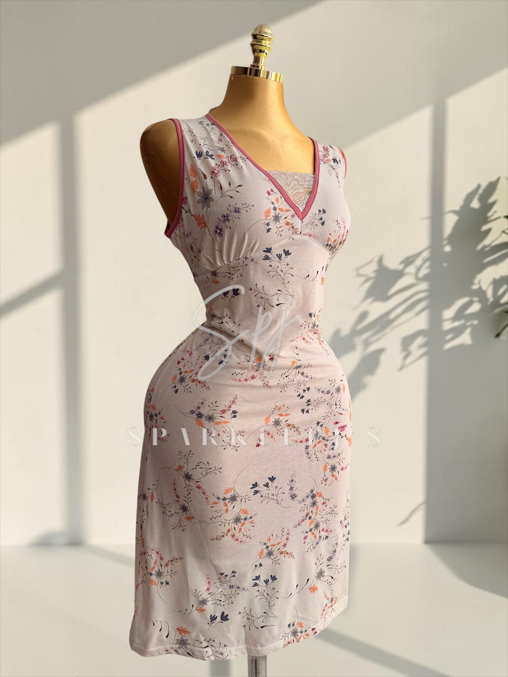 Soft Blossom Sleep Dress