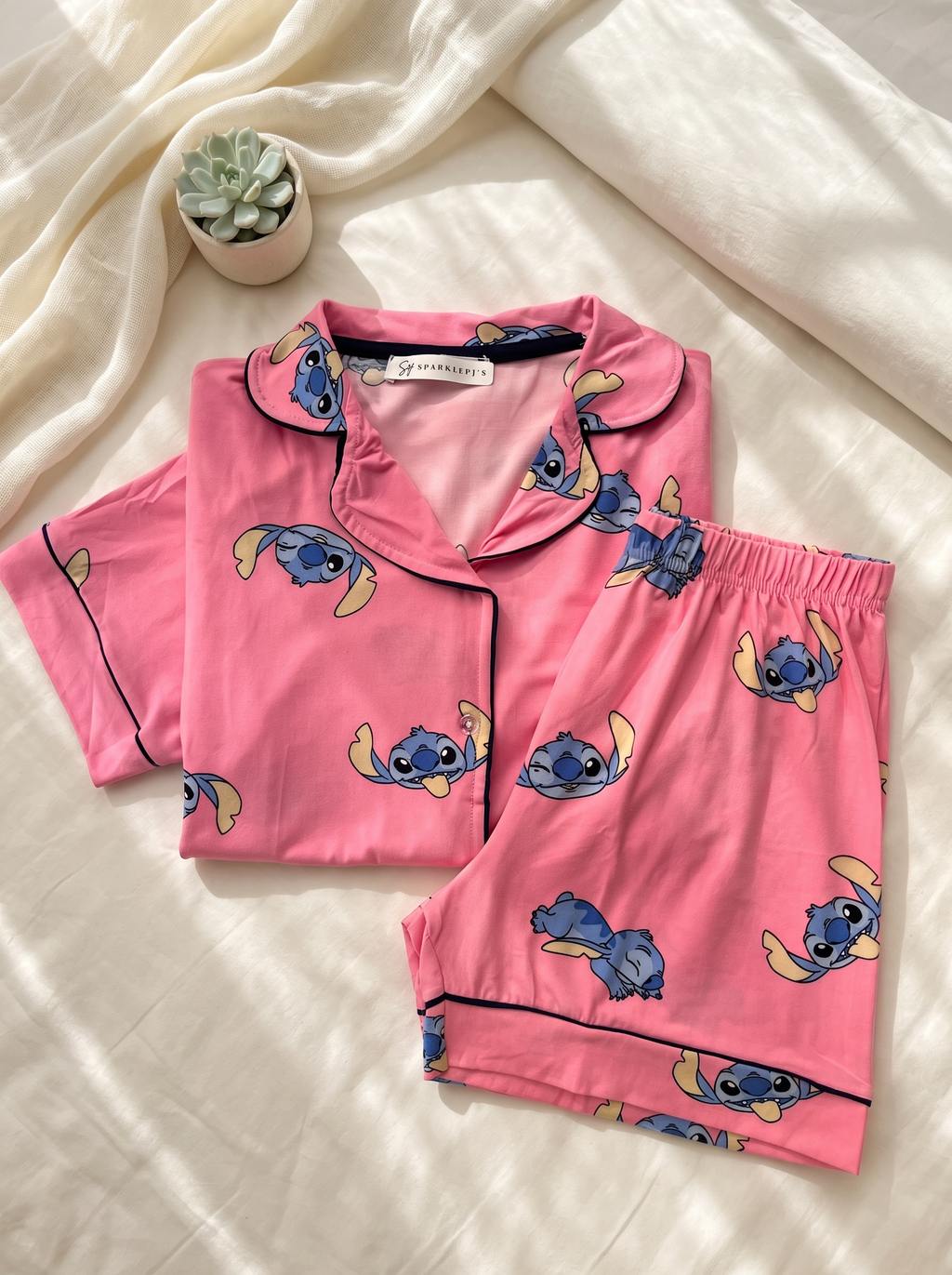 Stitch Short Pajama Set