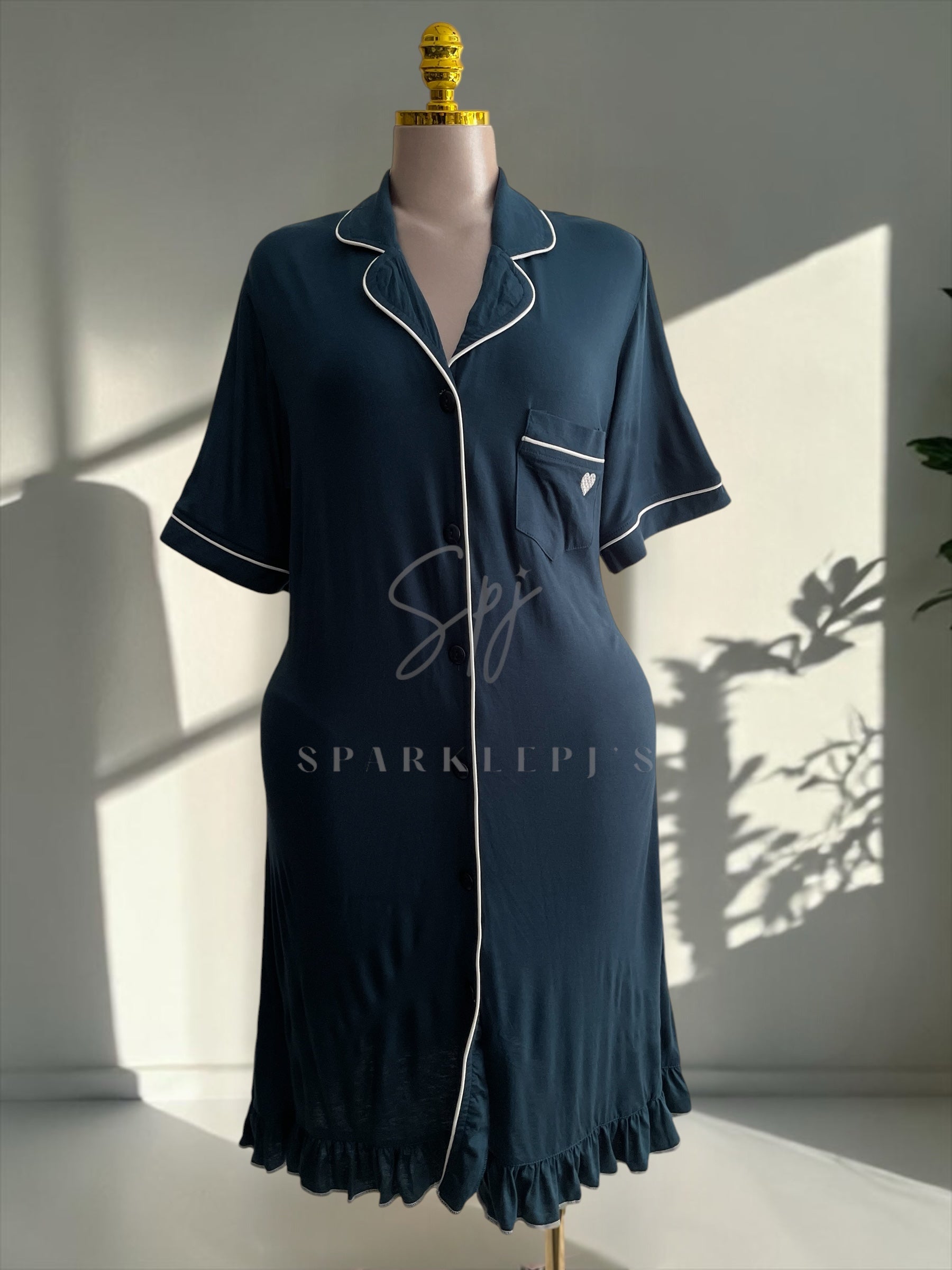 Chic Button Nightdress