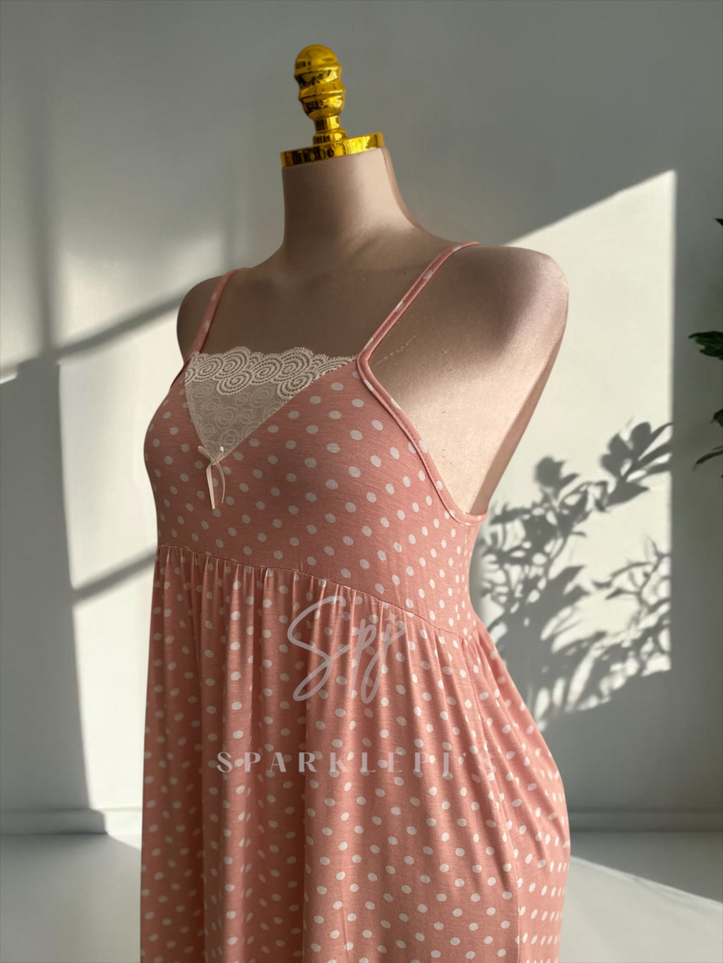 Polka Charm Nightdress