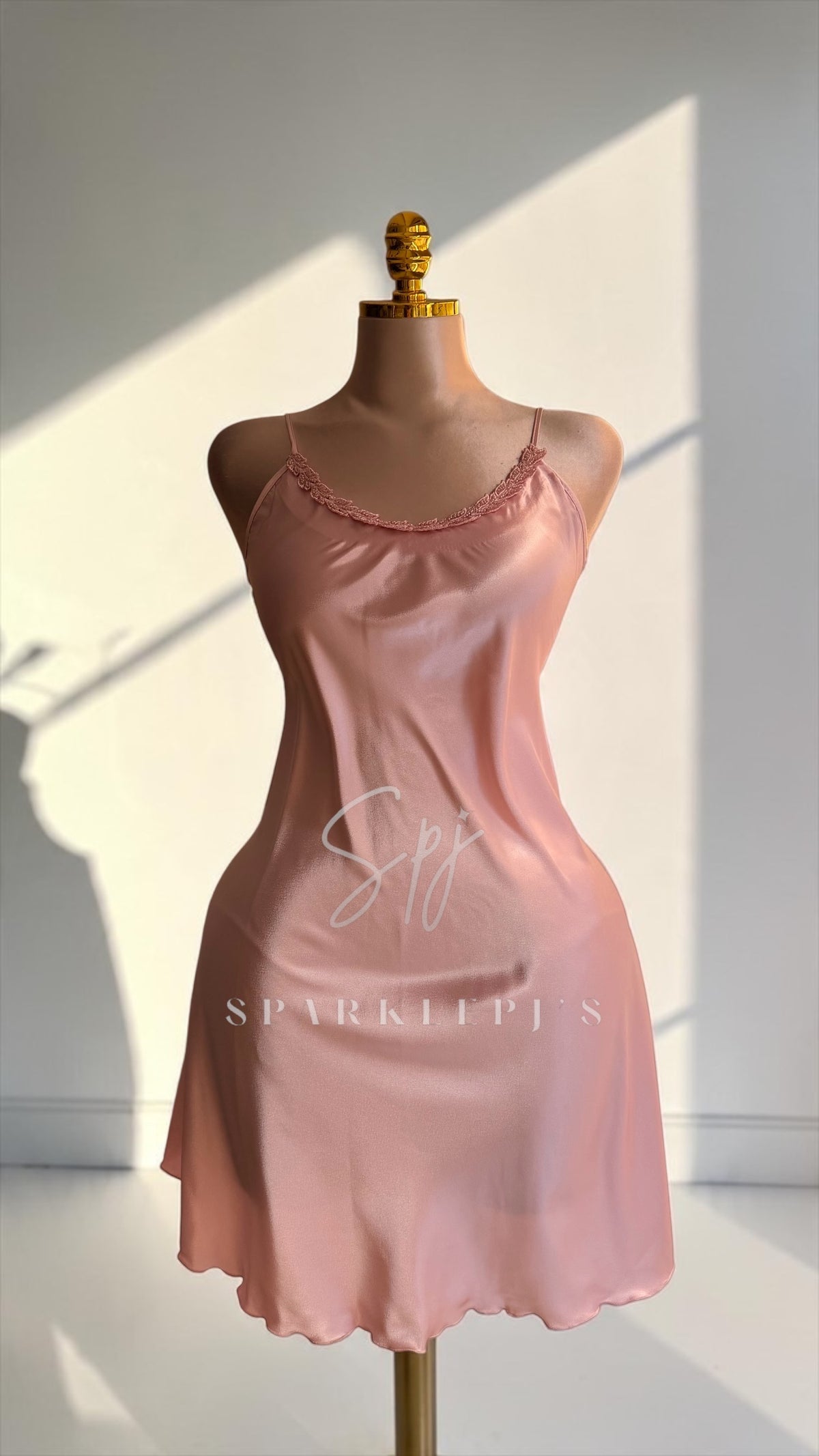 Satin Open Back Nightwear