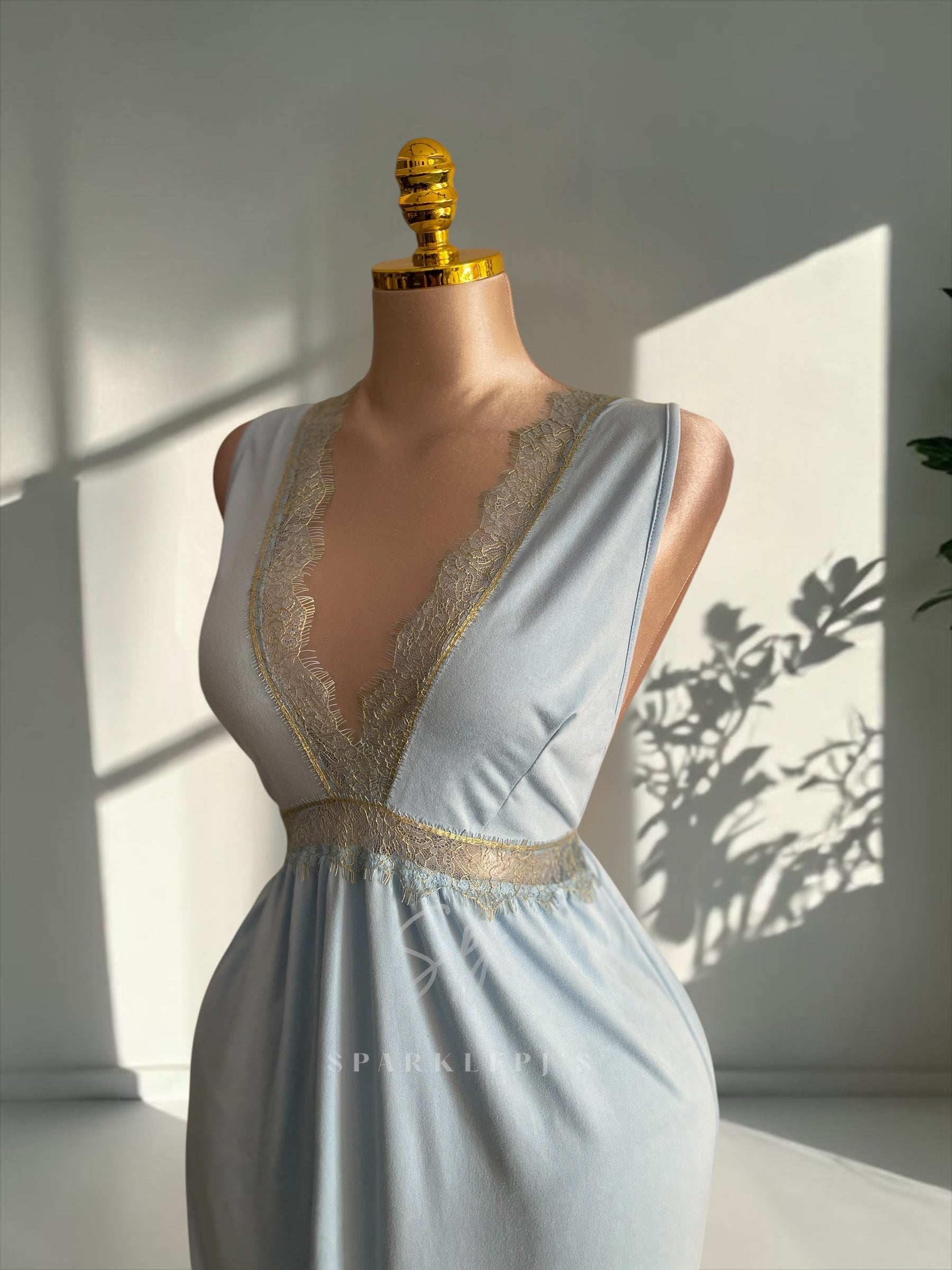 Dreamy Lace Long Nightshirt