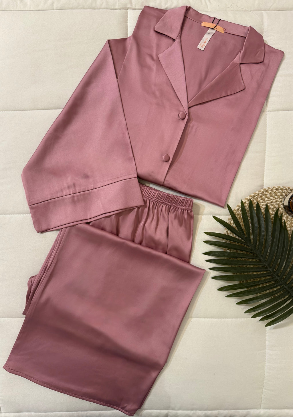 Silky Buttoned Pajamas