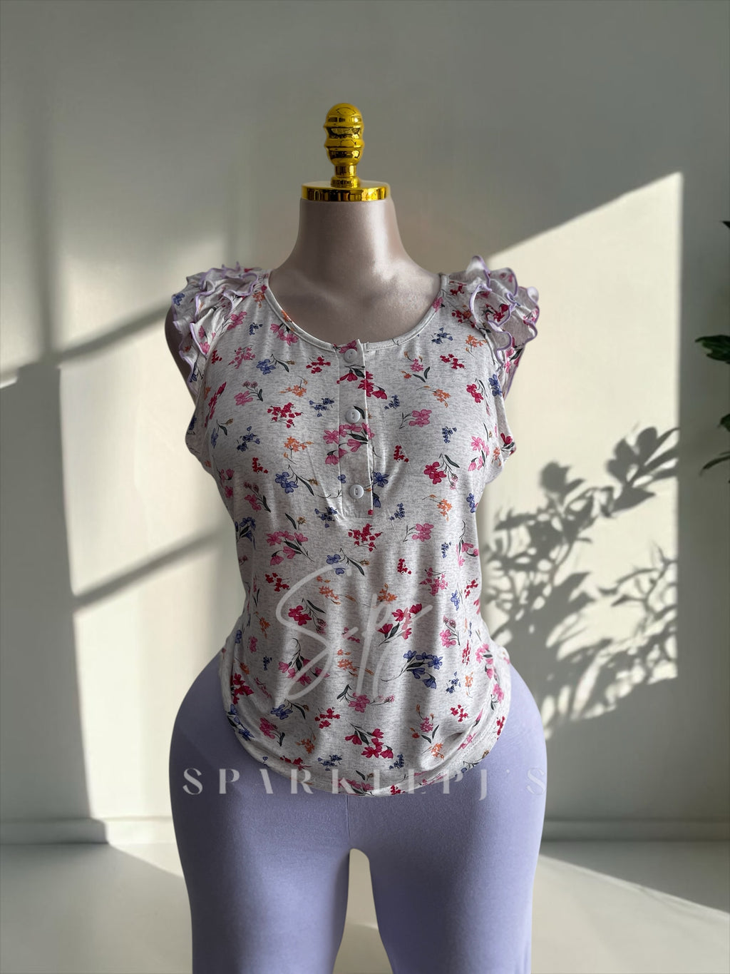 Cute Bloom Pajama Set