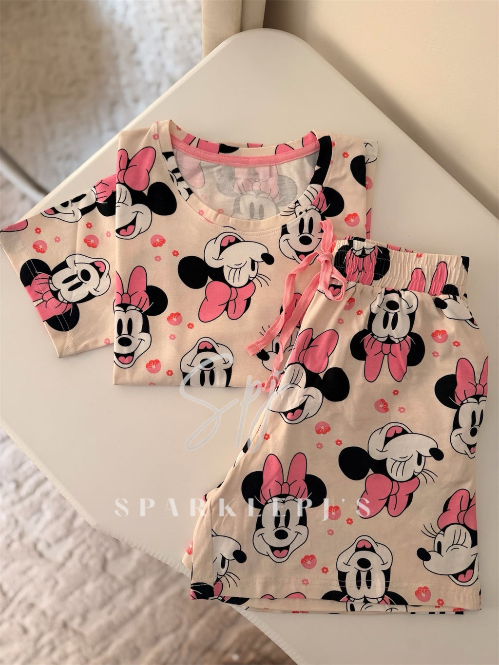 Minnie Cute Short Pajama Set