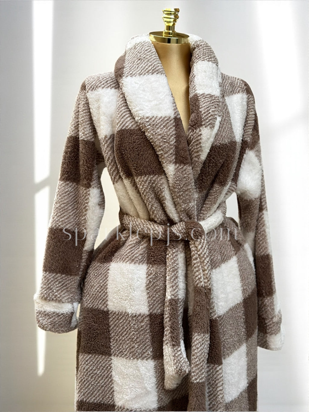 Cozy Check Dream Robe