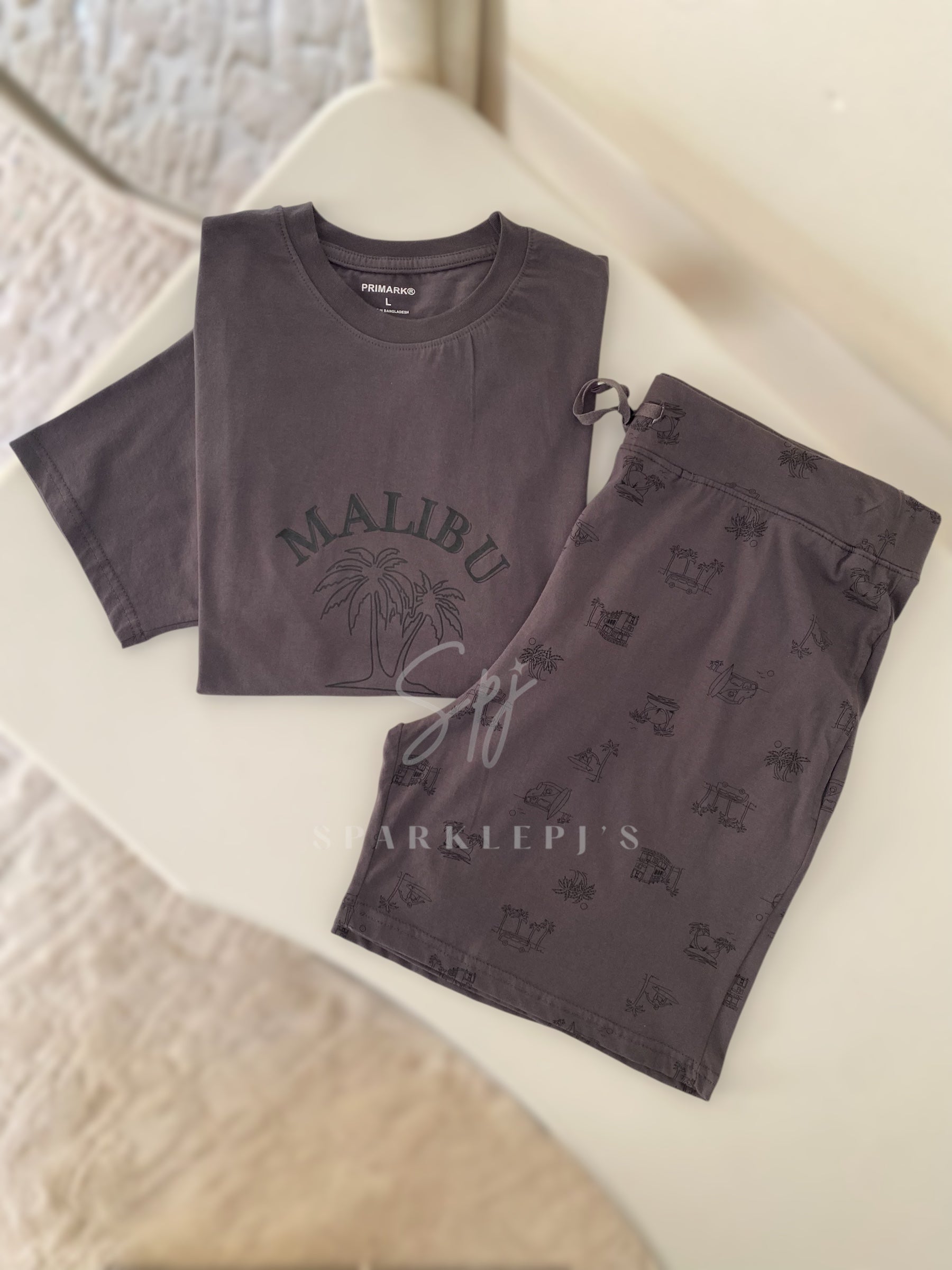 Primark-Palm Mood Short Pajama Set (Men)