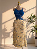 Blue Blossom Lace Nightdress