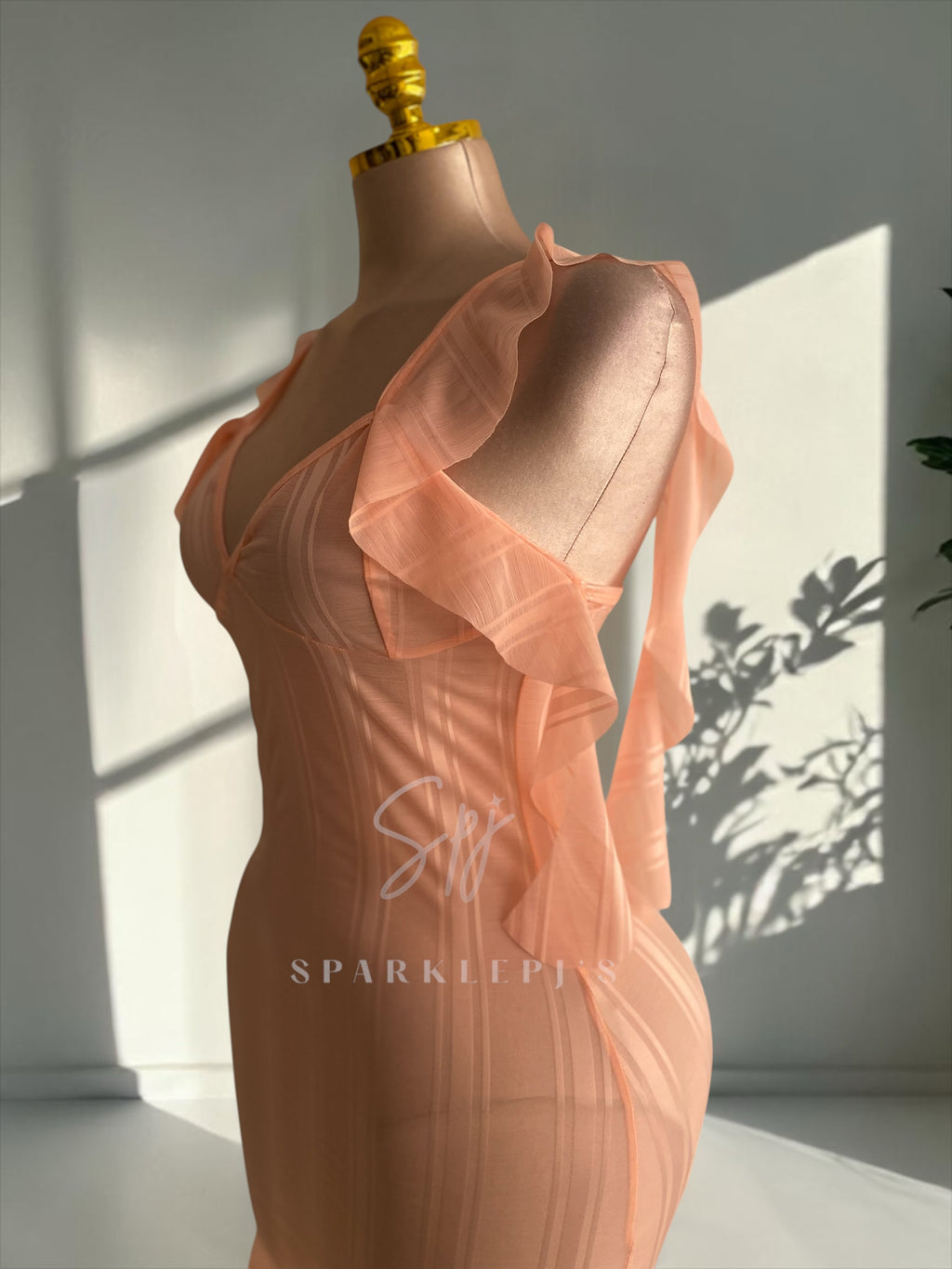 Dreamy Ruffle Slip dress